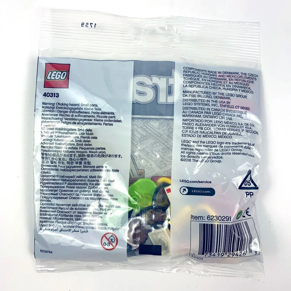 LEGO xtra 40313 x 2 Bike Pizza 40341 Shark Parrot 40368 Husky Snow Shoes Tree - Picture 6 of 11